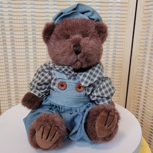 Vintage Teddy bear in overalls
